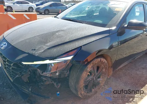 2022 Hyundai Elantra Hybrid Blue из США, поврежденный, VIN KMHLM4AJ4NU020862